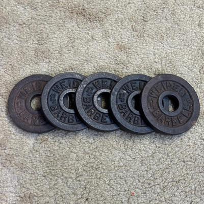 LOT 143B: Collection Of Vintage Weights