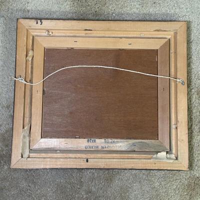 LOT 144B: Two Signed Still Life Paintings & Hand Painted Tray Table