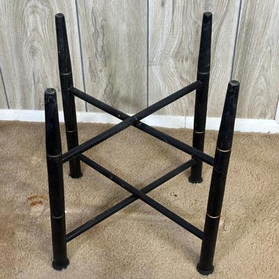 LOT 144B: Two Signed Still Life Paintings & Hand Painted Tray Table