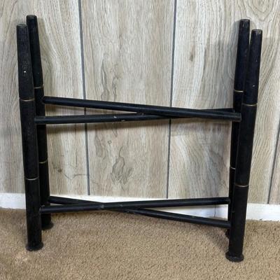 LOT 144B: Two Signed Still Life Paintings & Hand Painted Tray Table