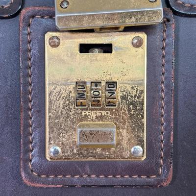 LOT 146B: Vintage Locking Briefcases - Samsonite & More