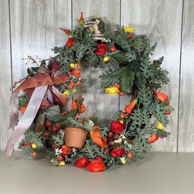 LOT 147B: Collection Of Holiday/Christmas Wreaths