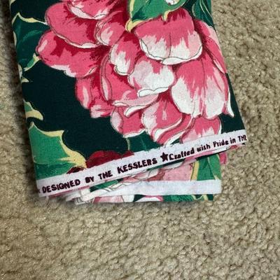 LOT 148B: Basket Full Of Beautiful Fabrics