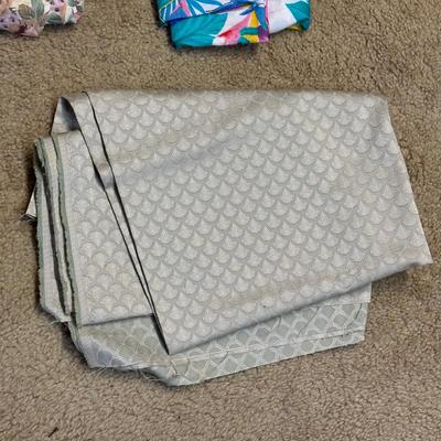 LOT 148B: Basket Full Of Beautiful Fabrics