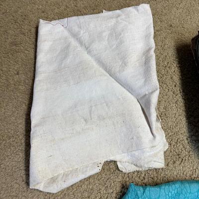 LOT 148B: Basket Full Of Beautiful Fabrics