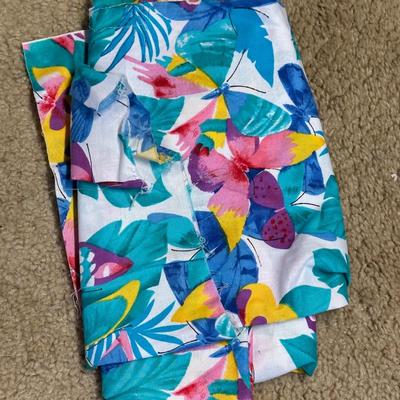 LOT 148B: Basket Full Of Beautiful Fabrics