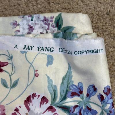 LOT 148B: Basket Full Of Beautiful Fabrics