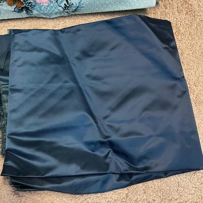 LOT 148B: Basket Full Of Beautiful Fabrics