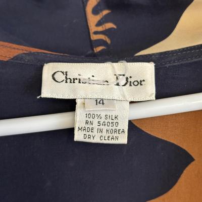 LOT 150G: Vintage Christian Dior Tracksuit, Silk Shirt & Loungewear