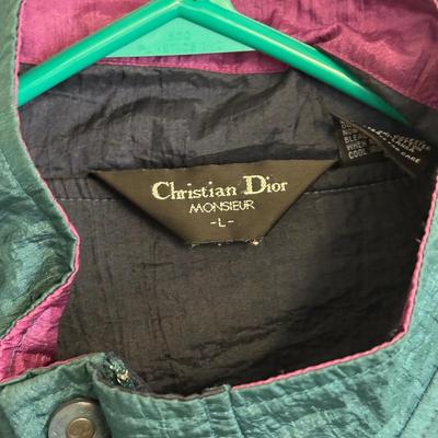 LOT 150G: Vintage Christian Dior Tracksuit, Silk Shirt & Loungewear