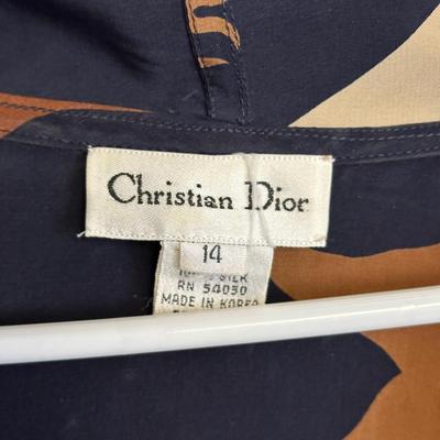 LOT 150G: Vintage Christian Dior Tracksuit, Silk Shirt & Loungewear
