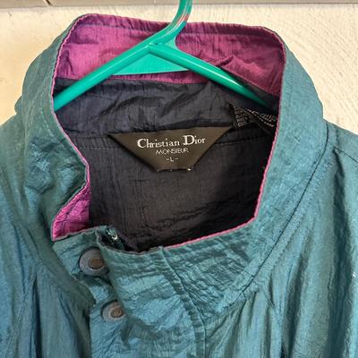LOT 150G: Vintage Christian Dior Tracksuit, Silk Shirt & Loungewear