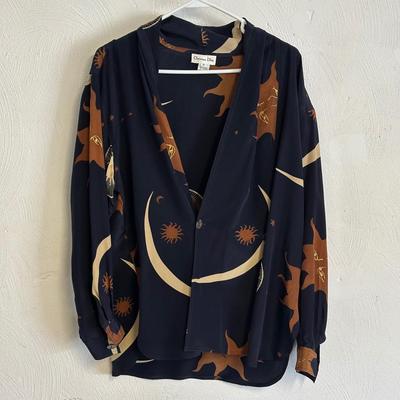 LOT 150G: Vintage Christian Dior Tracksuit, Silk Shirt & Loungewear