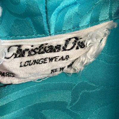 LOT 150G: Vintage Christian Dior Tracksuit, Silk Shirt & Loungewear