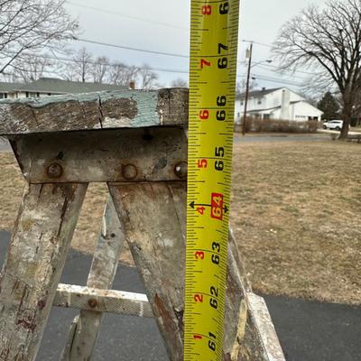 LOT 151B: Two Wooden Ladders