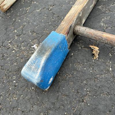 LOT 151B: Two Wooden Ladders