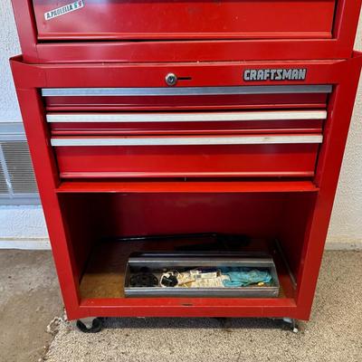 LOT 153G: Craftsman Toolbox w/ All Tools & Contents Included!