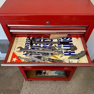 LOT 153G: Craftsman Toolbox w/ All Tools & Contents Included!