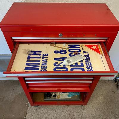 LOT 153G: Craftsman Toolbox w/ All Tools & Contents Included!