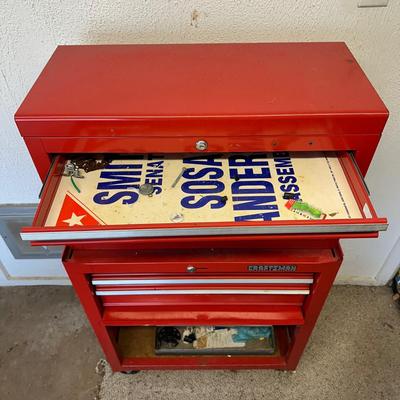LOT 153G: Craftsman Toolbox w/ All Tools & Contents Included!