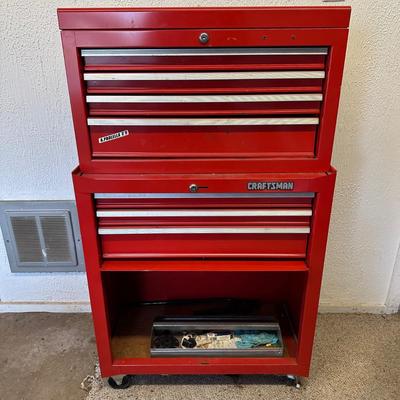 LOT 153G: Craftsman Toolbox w/ All Tools & Contents Included!