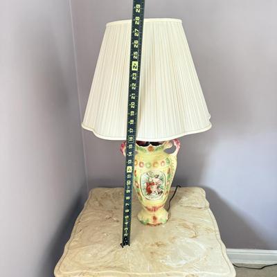 LOT 160X: Vintage Strasburg Ware Porcelain Vase Base Lamp