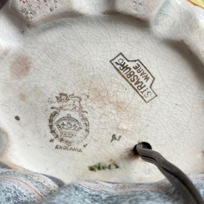 LOT 160X: Vintage Strasburg Ware Porcelain Vase Base Lamp