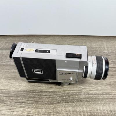 LOT 163F: Vintage Argus/Cosina Super Eight Electric Zoom Reflex Movie Camera Model 708 w/ Manual