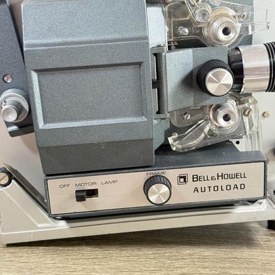 LOT 164F: Vintage Bell & Howell Autoload Reel to Reel Projector Design 357B
