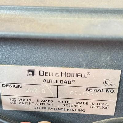 LOT 164F: Vintage Bell & Howell Autoload Reel to Reel Projector Design 357B
