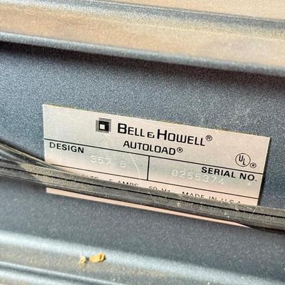 LOT 164F: Vintage Bell & Howell Autoload Reel to Reel Projector Design 357B
