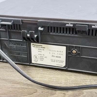 LOT 166F: Panasonic VCR Model PV-4509