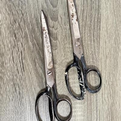 LOT 167K: Vintage Craft Scissors: Wiss & More
