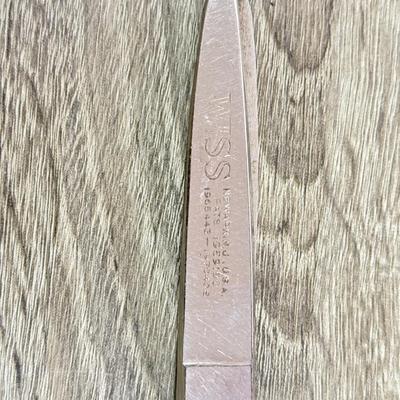 LOT 167K: Vintage Craft Scissors: Wiss & More