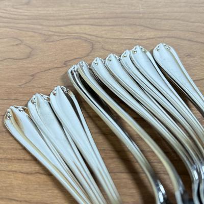 LOT 168K: Gorham 18/8 Stainless Steel Flatware Set