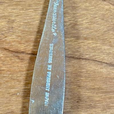 LOT 169K: Present Japan Marguertte Stainless Steel Flatware