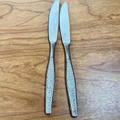 LOT 169K: Present Japan Marguertte Stainless Steel Flatware