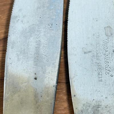 LOT 169K: Present Japan Marguertte Stainless Steel Flatware