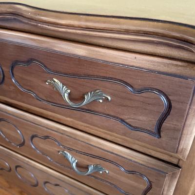 LOT 171L: Vintage Cherry Wood Bachelor's Chest