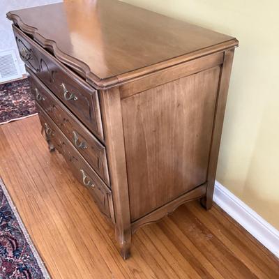 LOT 171L: Vintage Cherry Wood Bachelor's Chest