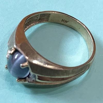 10k Yellow Gold Estate Ring Size 8