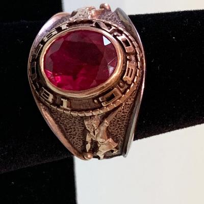 1981 Women’s Bowling League Award Ring Size 8