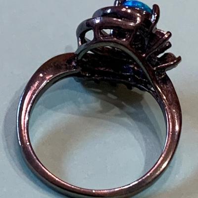 Sterling Estate Ring Size 7.25