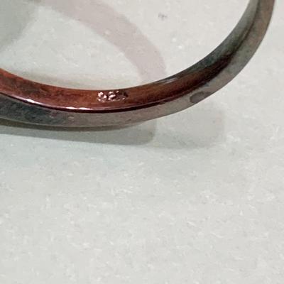 Sterling Estate Ring Size 7.25
