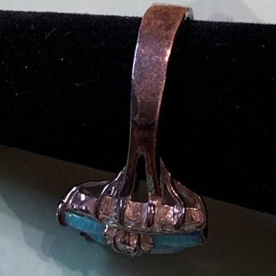 Sterling Estate Ring Size 7.5
