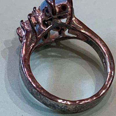 Sterling Estate Ring Size 7.5