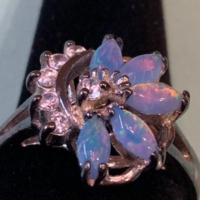 Sterling Estate Ring Size 7.5