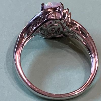 10k/ 925 Estate Ring Size 7