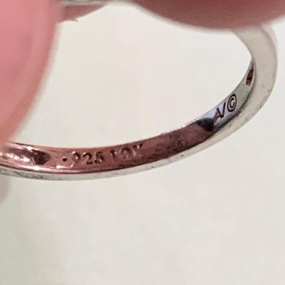 10k/ 925 Estate Ring Size 7