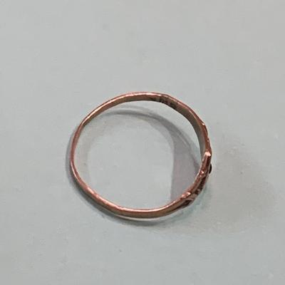 10k Yellow Gold Pinky / Childs Ring / Toe Ring